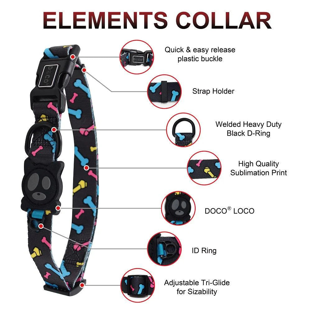 DOCO LOCO Collar Large-2.5 x 45-68cm ARL