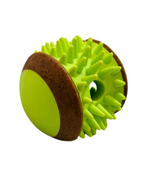 Pado Spiky Ball Nylon And Wood TPR Dog Treat Toy 8.5x8.5x7.7 cm