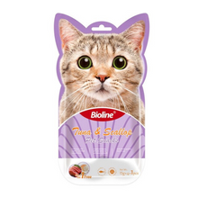 Bioline Cat Treats - 5x15g[Flavor - Tuna & Scallop]