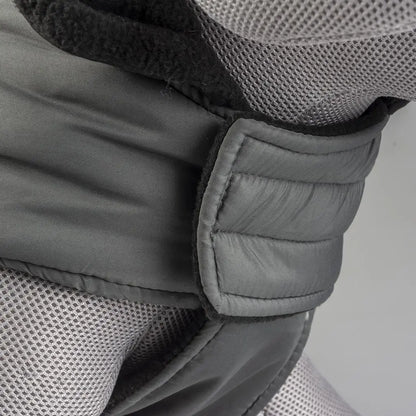 Duvo+ Dog Jacket Hi Vis Casual M - 50cm Black/Grey[Size - M]