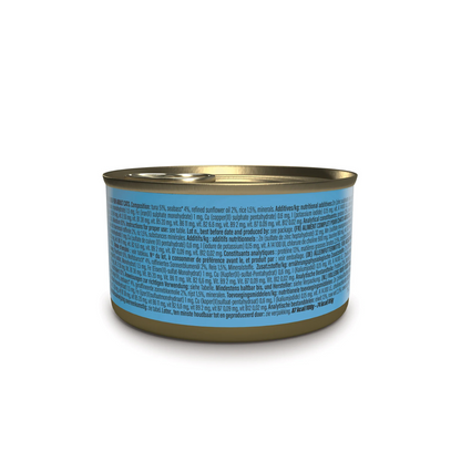 Schesir Complete & Balanced Nutrition Wet Cat Food in Jelly Can- Tuna With Seabass 85g