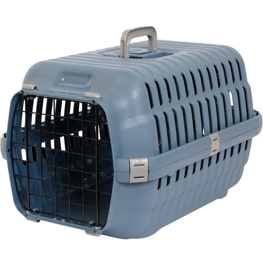 Moderna Roover Small Carrier Metal Door - Copen Blue - L 47 x W 32 x H 29 cm
