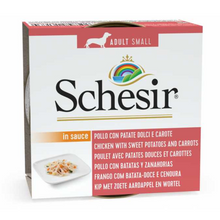 Schesir Dog Wet Food Can-Chicken with Potatoes and Carrots - 7x85g