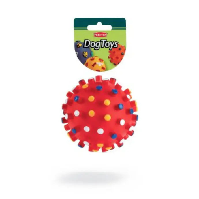 Padovan Thick point ball Dog Toy[Diameter - ÃƒÆ’Ã‹Å“8.5 cm, Size - M]