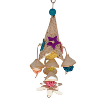Vanpet Dolphin Bird Toy 33x16cm-BTLB01182