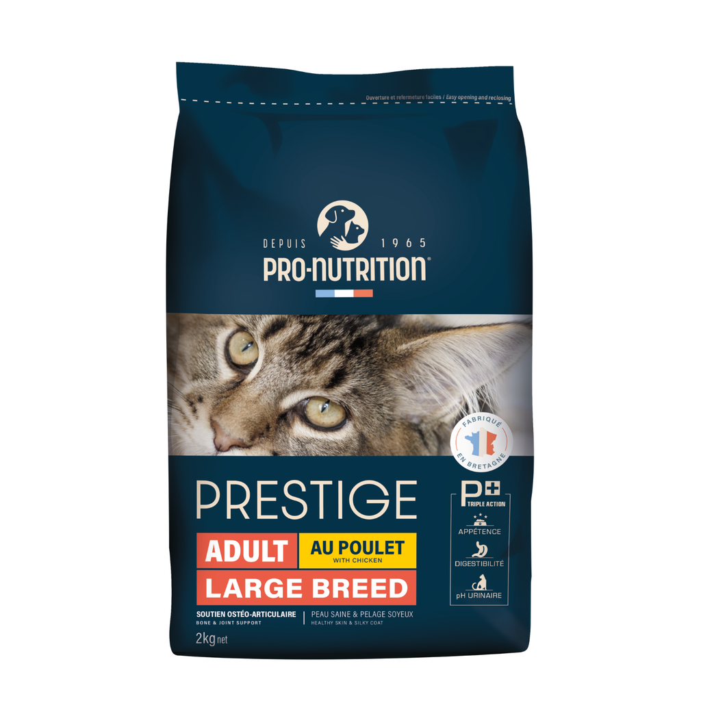 Pro nutrition Prestige Cat Adult Large Breed With Chicken 2Kg