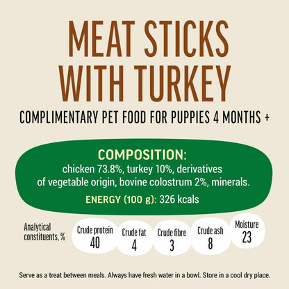 Dog Fest Turkey Stick With Colostrum 45g[Weight - 45g]