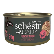 Schesir After Dark Wholefood In Broth For Cat - Chicken With Beef 6x80g