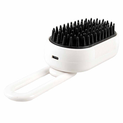 Duvo+ Steamy massage brush 12x6,5x5cm Black