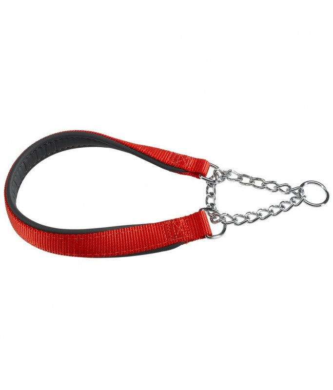 Ferplast Daytona CSS Semi - Pull - Out Collar With Soft Padding[Color - Maroon, Dimension - 40cm x 15mm]