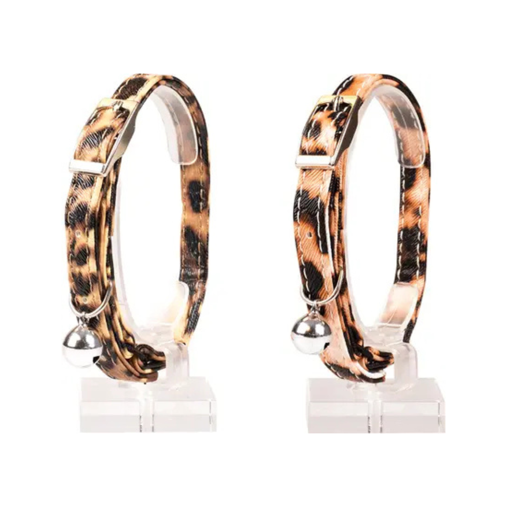 Duvo+ Cat Collar Mixed Colors 20 - 30cm / 10mm[Texture - Leopard]