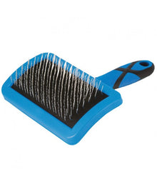 Groom Professional Curved Firm Slicker Brush Medium - 12x5x25 cm