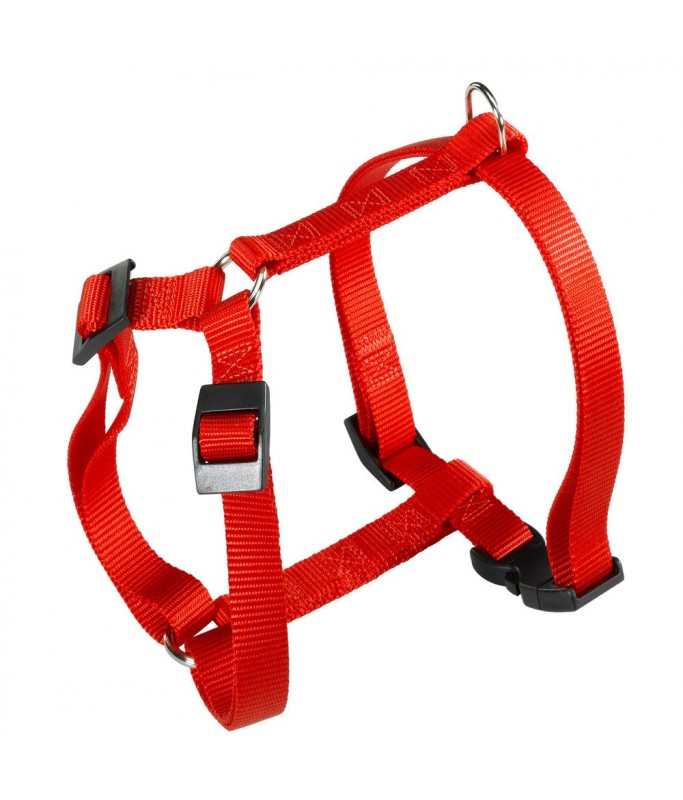 Ferplast Champion P Harness[Color - Red, Dimension - 37-57cm x 44-72cm x 15mm, Size - M]