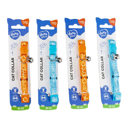 Duvo+ Cat Collar Nylon Mixed Colors 20 - 30cm / 10mm[Texture - Python]