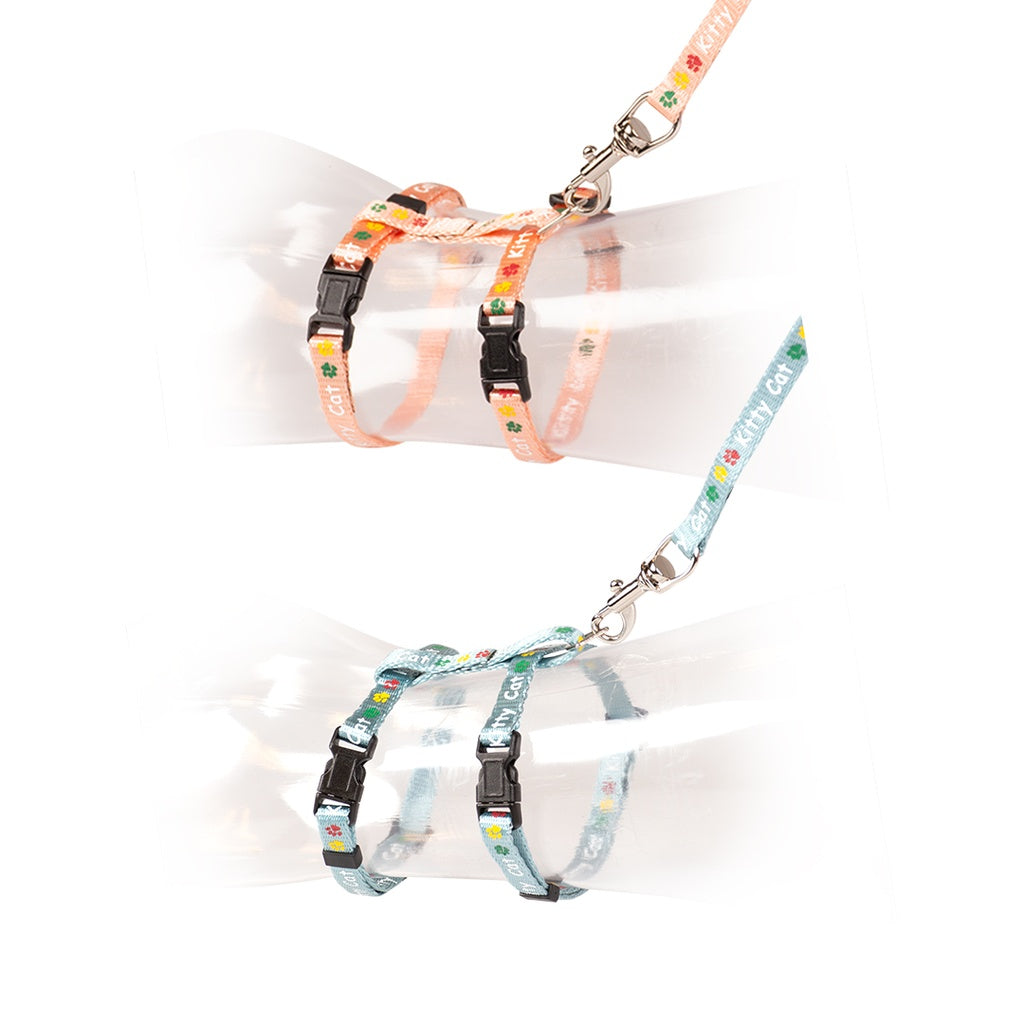 Duvo+ Kitten Walking Set Kitty Cat 15-25cm / 8mm-125cm Mixed Colors