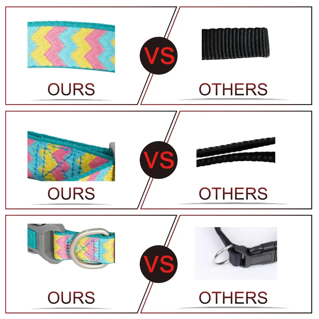 DOCO Jacquard Weave Collar-2.0 x 27-37cm [Size-Small]