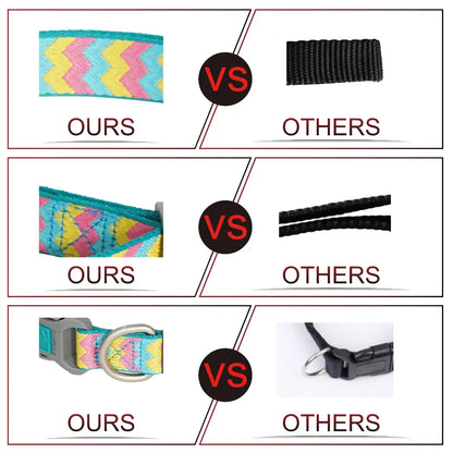 DOCO Jacquard Weave Collar-2.0 x 27-37cm [Size-Small]