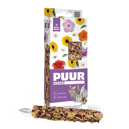 Witte Molen Chew Sticks With Hibiscus & Marigold For Rabbit & Small Animals - [Weight - 80g]