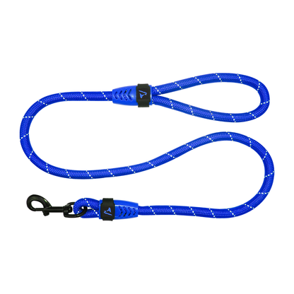 DOCO Reflective Rope Leash With Plastic Encased Handle Loop Ver.9 Ã˜13mm x 180cm [Color - Blue, Size-L]