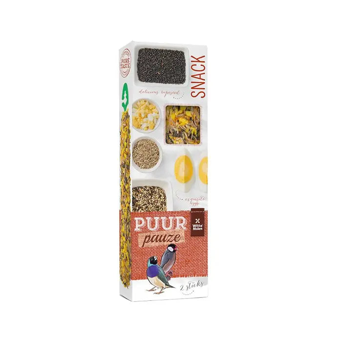 Witte Molen Puur Pauze Sticks with Wild Seeds for Tropical Bird 60g[Weight - 60g]