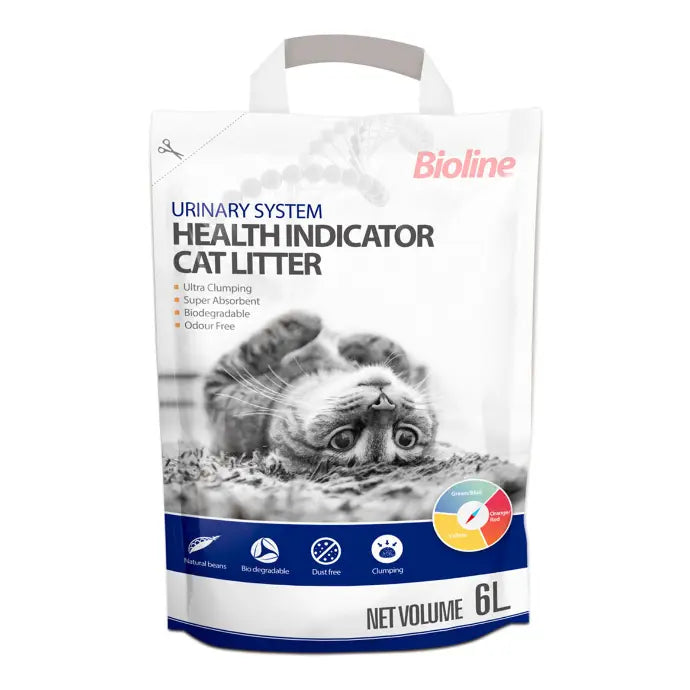 Bioline Urinary System Health Indicator Cat Litter [Volume - 6L]
