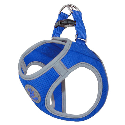 DOCO Athletica QUICK FIT Reflective Harness Small 37-40cm / 3-4.5kg-Blue
