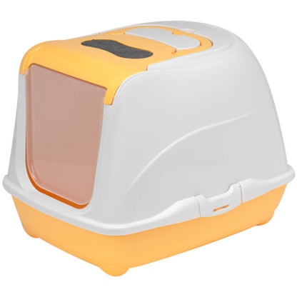 Moderna Flip Cat-Litter Jumbo-57.8 x 43.9 x 41.5 cm-Apricot