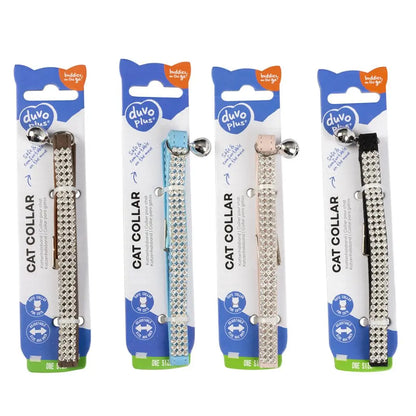 Duvo Cat Collar Mixed Colors 20 - 30cm / 10mm[Texture - Bling Bling]