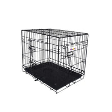 Pado Double Door Dog Crate with Mesh Floor, 123x76x83cm