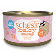 Schesir Baby Kitten Wholefood - Chicken With Salmon 6x70g