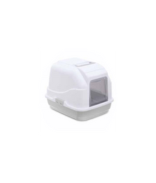 IMAC Cat - Hooded Cat Toilets - 50 x 40 x 40cm[Color - Grey]