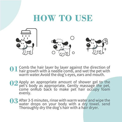 Bioline Deshedding Shampoo For Dogs 250ml