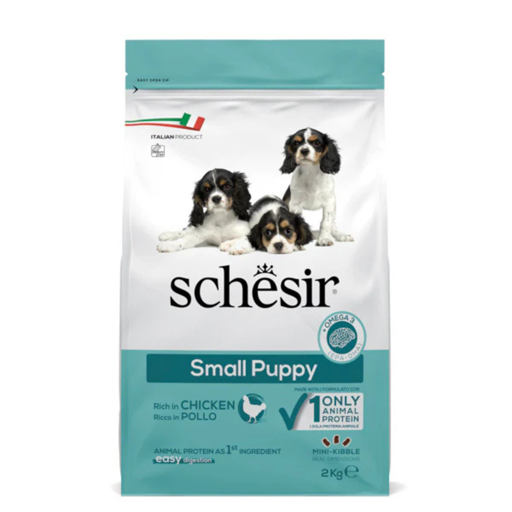 Schesir Small Puppy with Chicken[Weight - 2Kg] - Crazy Pets