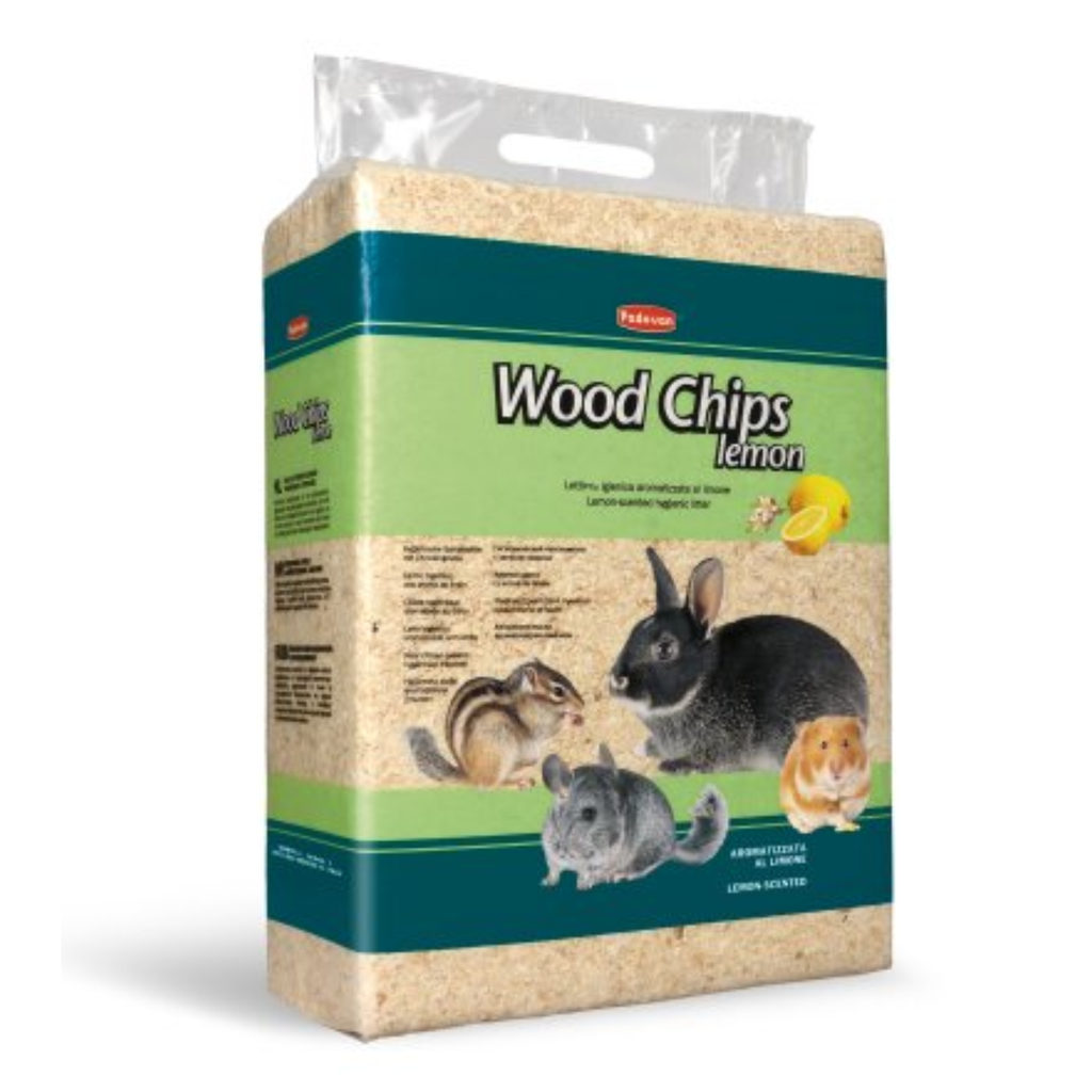 Padovan Wood Chips Lemon[Weight - 4kg, Size - 56L]