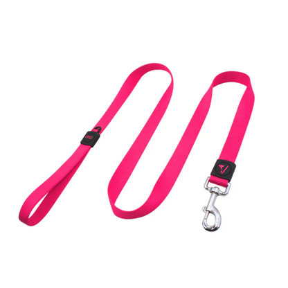 Doco 4ft Signature Nylon Leash (DCSN1048)[Color - Pink, Size - M]