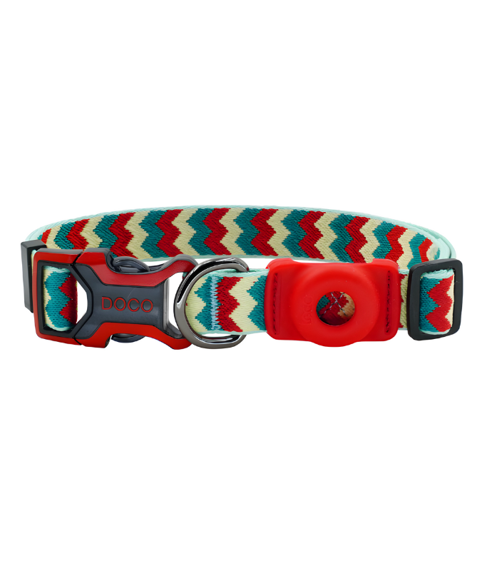 DOCO AirTag D-ring Collar ATC-23002-D11 [Size - L (2.5 x 45-68cm)]