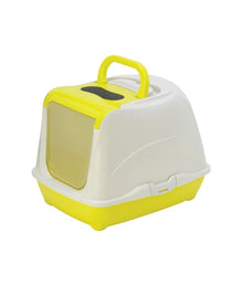 Moderna Flip Cat-Litter Box[Color - Yellow, Size - L]