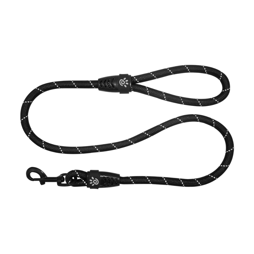 DOCO Reflective Rope Leash Ver.2 ÃƒËœ8mm x 150cm [Color - Black, Size - S]