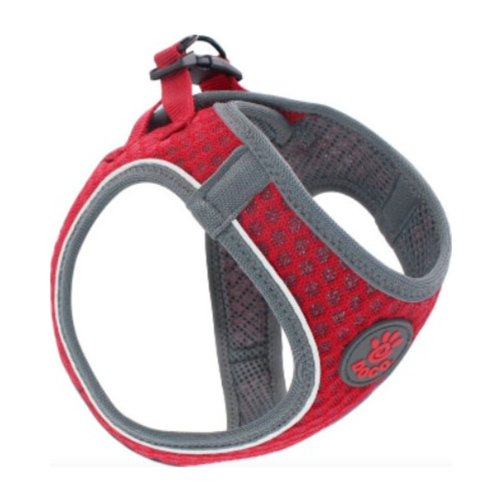 DOCO Net Mesh Sport Harness (DCA312)-Sizes - L, Color - Maroon