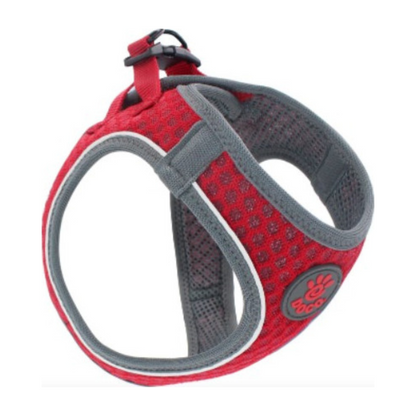 DOCO Net Mesh Sport Harness (DCA312)-Sizes - L, Color - Maroon