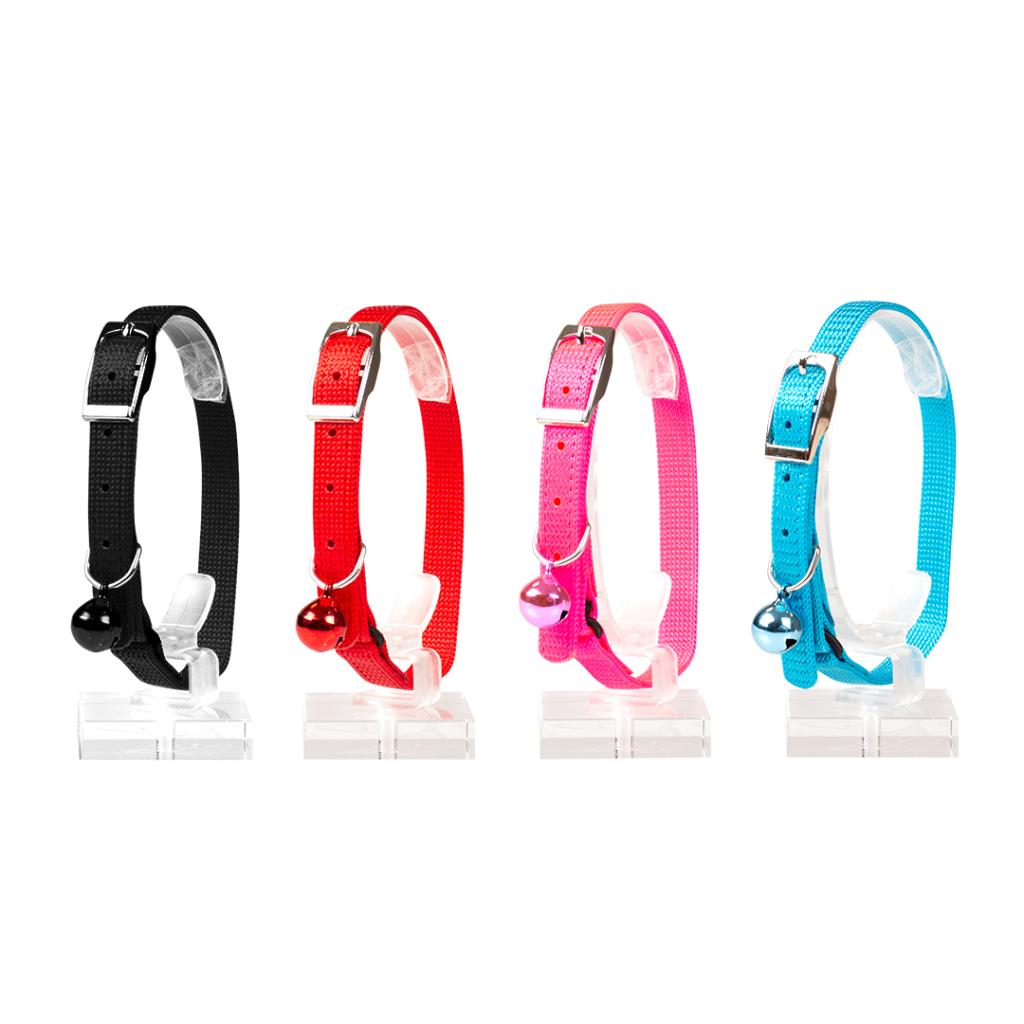 Duvo+ Cat Collar Uni 2 Nylon Mixed Colors 20-30cm / 10Mm