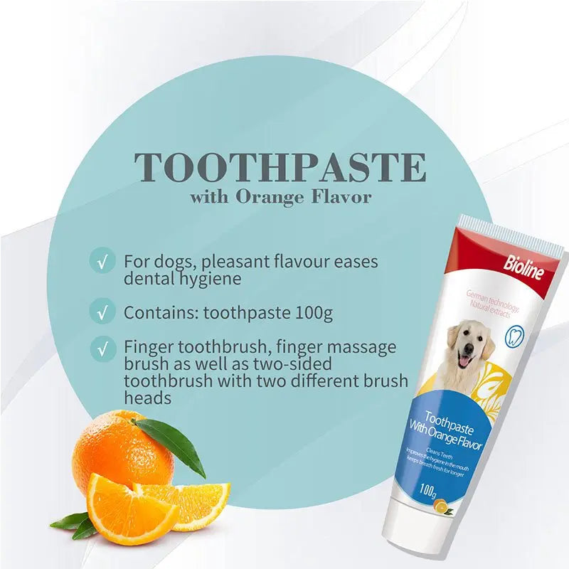 Bioline Dental Care Set[Weight - 100g, Flavor - Orange]