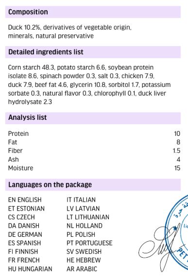 Dog Fest Dental Treats For Adult Dogs -Chewy Roll -Duck 100g