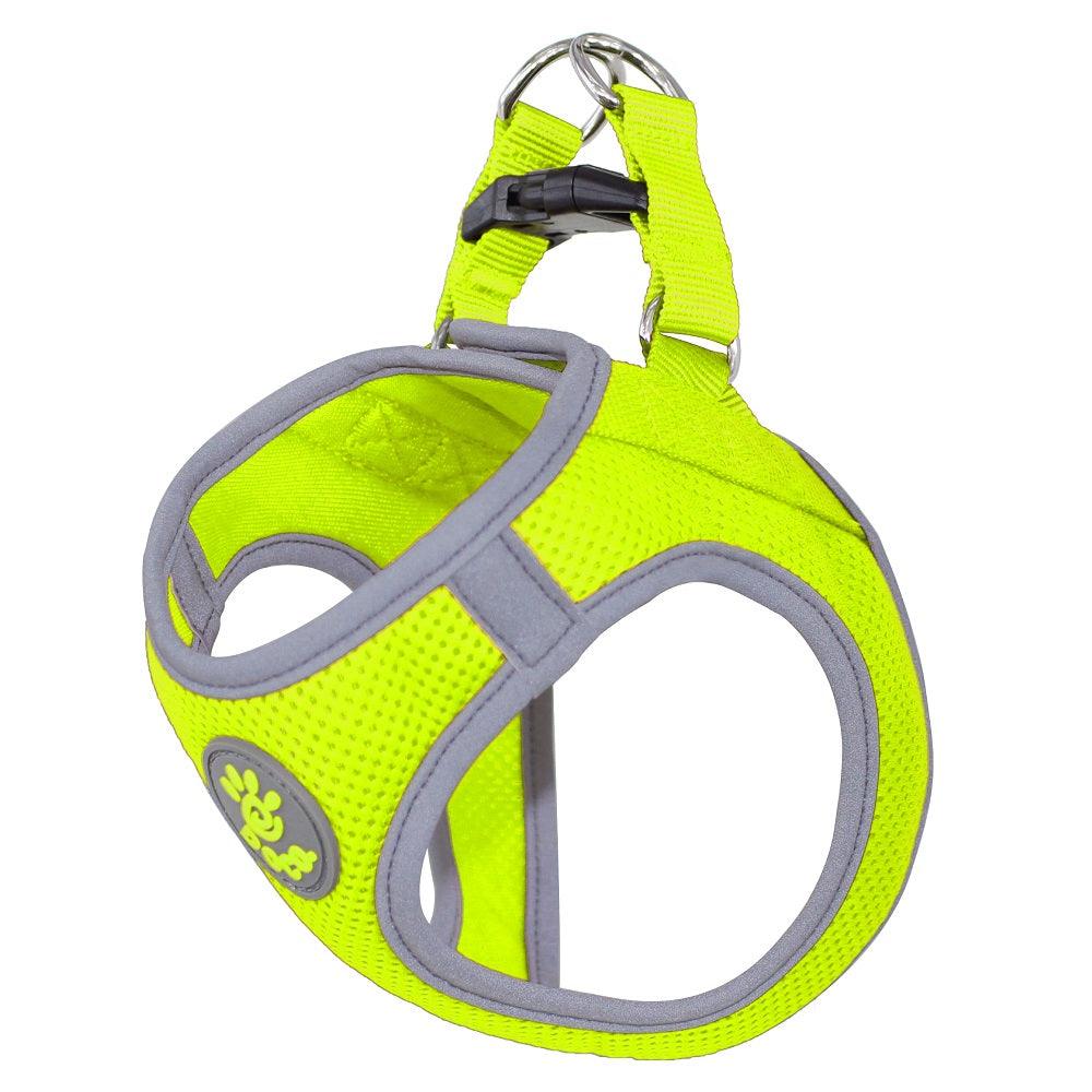 DOCO Athletica QUICK FIT Reflective Harness Small 37-40cm / 3-4.5kg-Safety Lemon