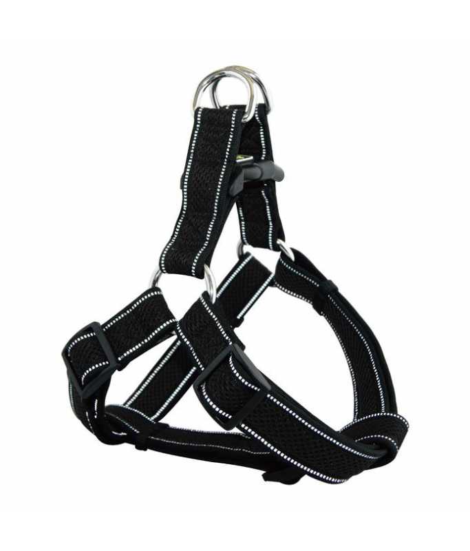 DOCO® Athletica Air Step-In Harness (DCA202)[Color - Black, Size - M]