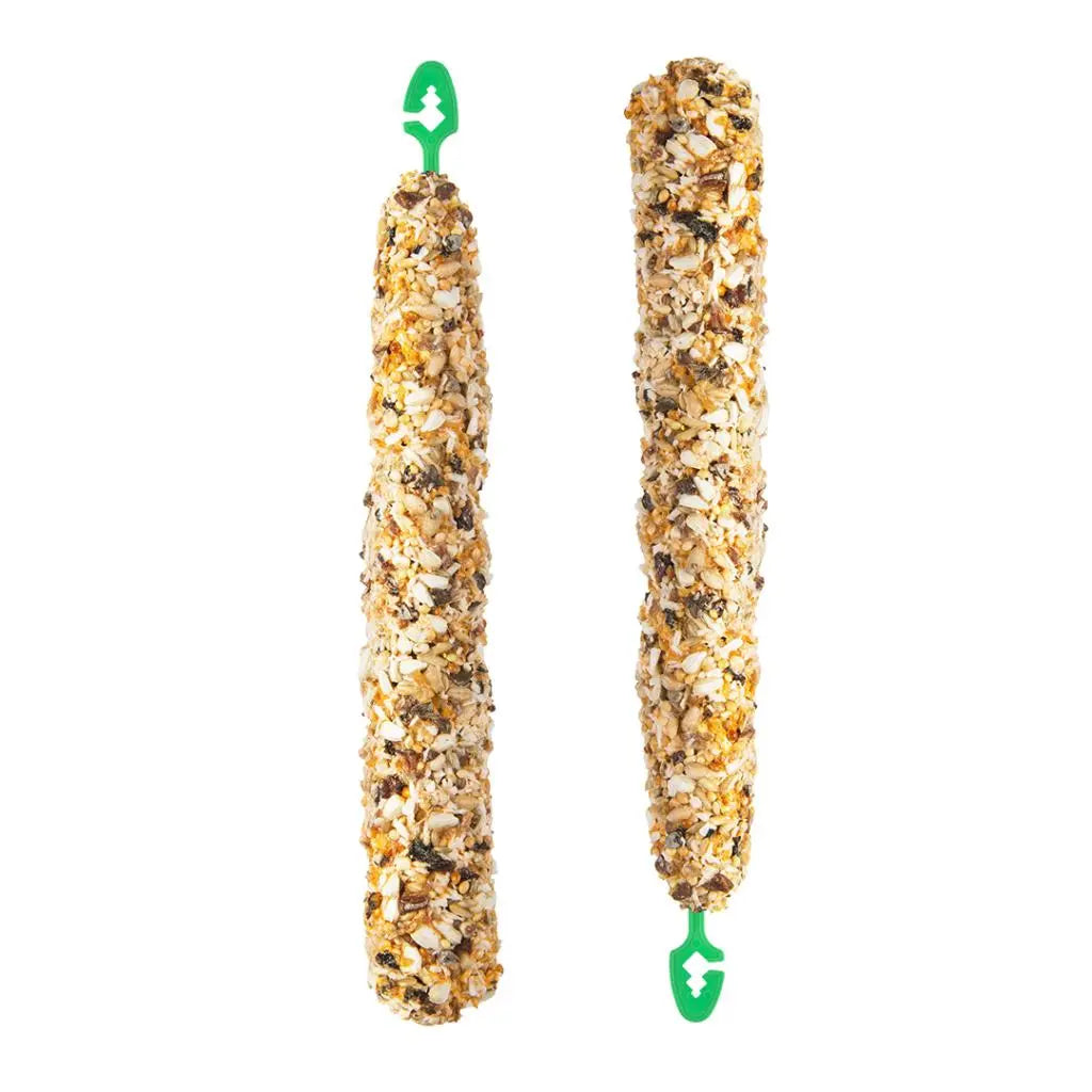 Witte Molen Puur Pauze Sticks with Apricot & Mango for Large Parakeet & Cockatoo 140g[Weight - 140g]