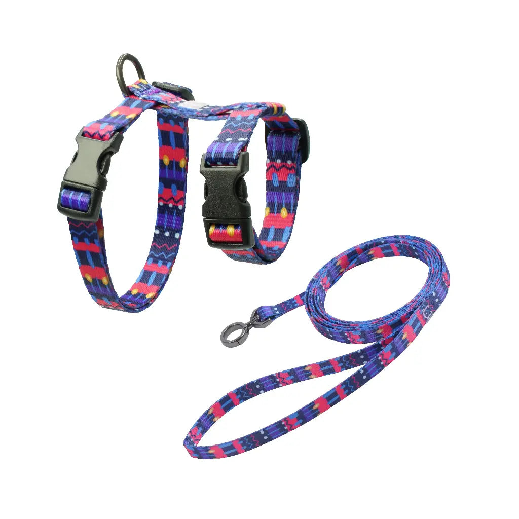 DOCO Heat Transfer Cat/Dog Harness C5XS [Neck1x19-27cm; Chest1x28.5-46cm]