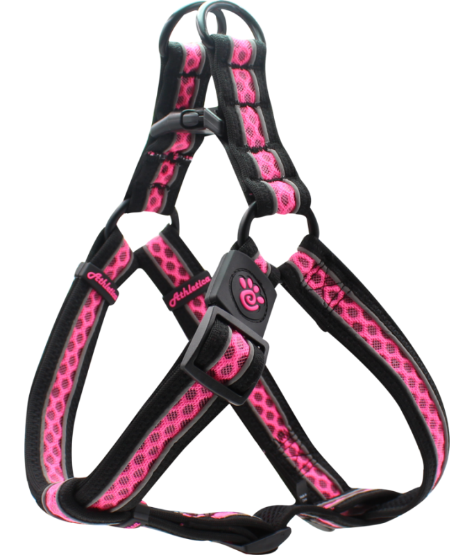 DOCOÂ® Lunar Mesh Step in Harness (DCA232)[Color - Pink, Size - L]
