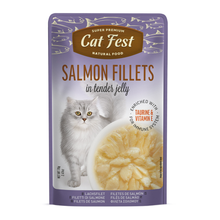 Cat Fest Salmon Fillets In Tender Jelly For Cats 12x70g 12pcs/box