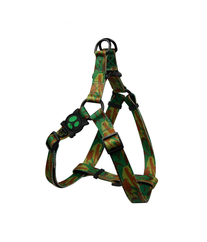 DOCOÂ® LOCO Step-In Harness (DCL202)[Texture - Camouflage, Size - S]